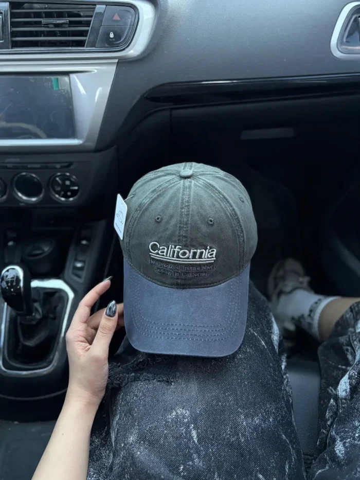 کلاه بیسبالی دورنگ california - تصویر 3