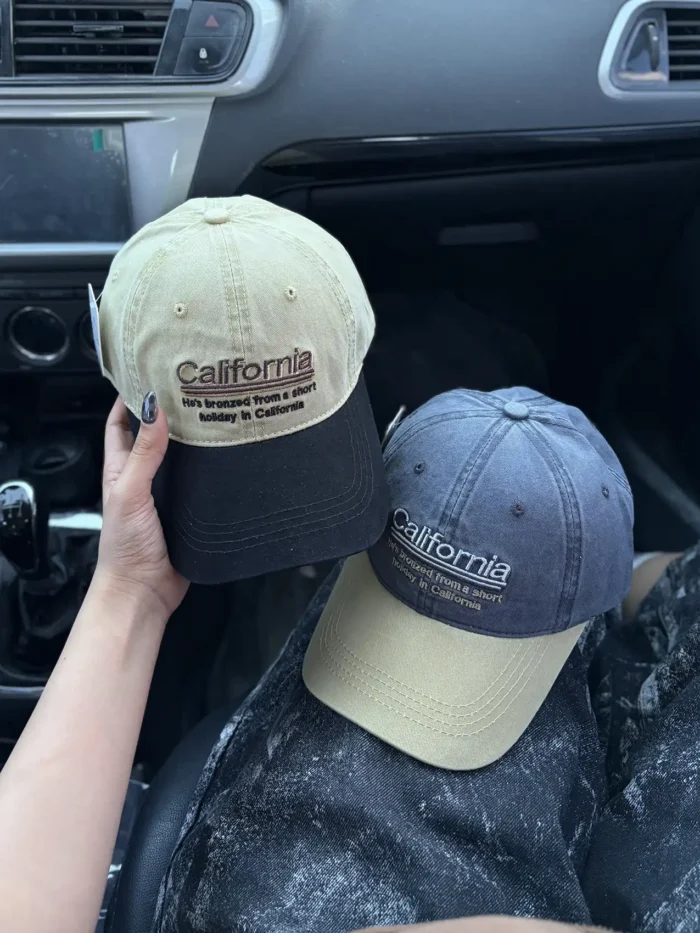 کلاه بیسبالی دورنگ california - تصویر 2