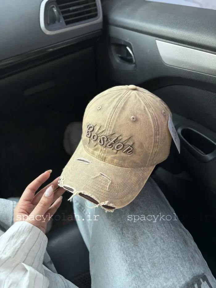 کلاه بیسبالی آبرنگی BOSTON - تصویر 6