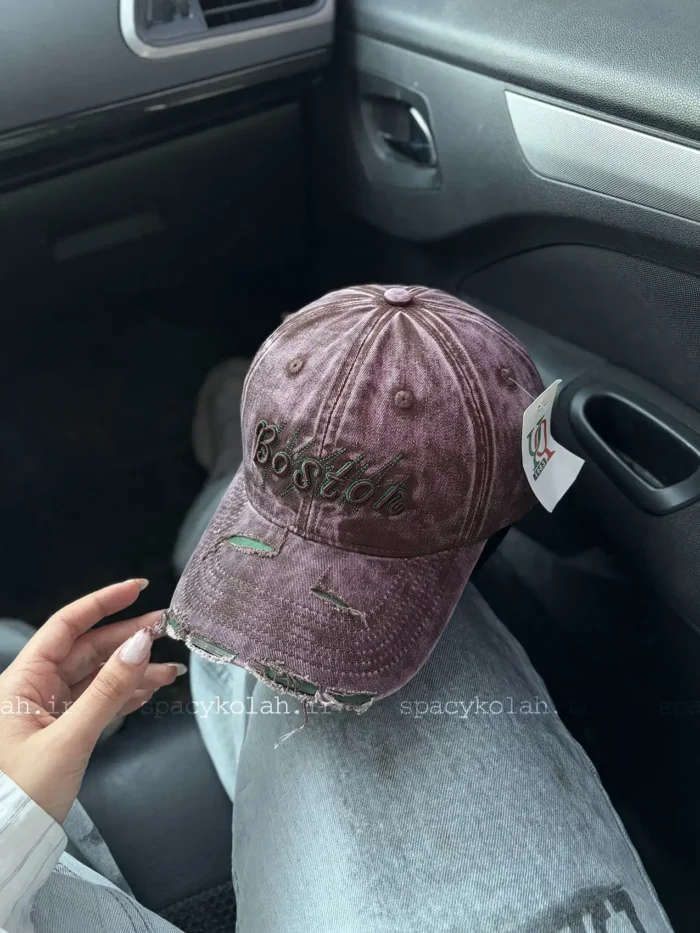 کلاه بیسبالی آبرنگی BOSTON - تصویر 11