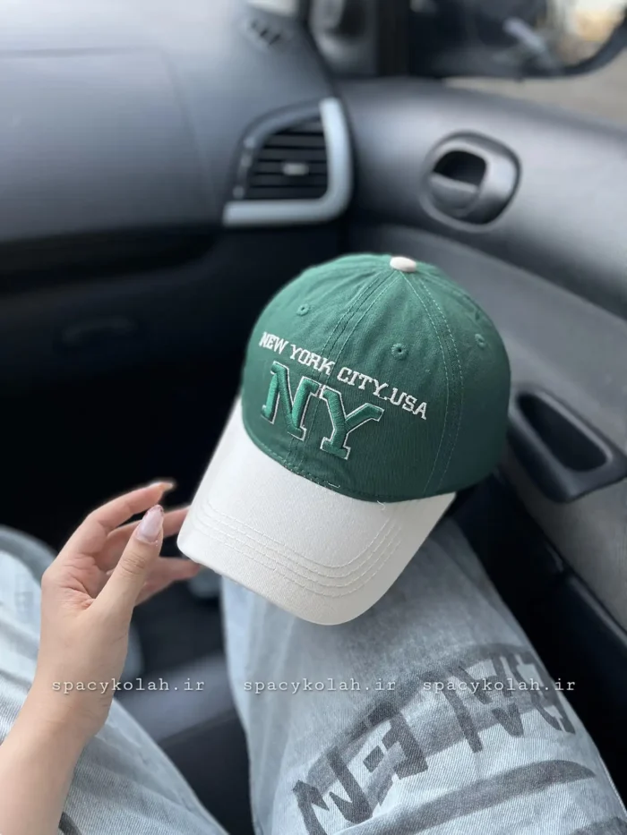 کلاه بیسبالی دورنگ NY - تصویر 4