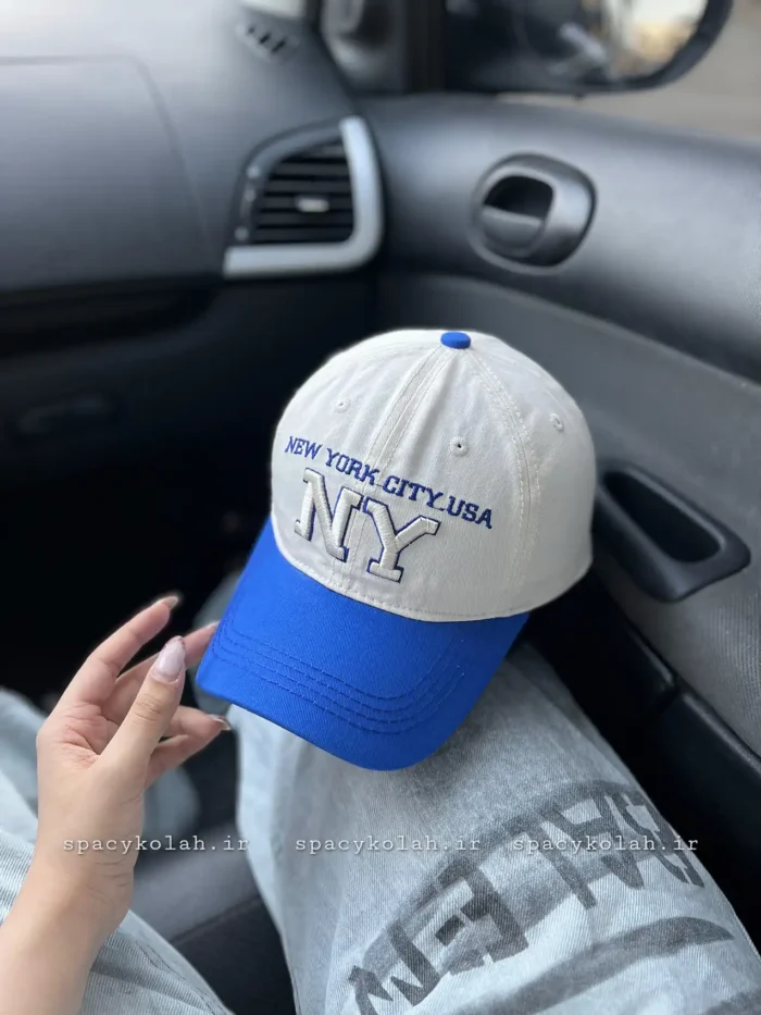 کلاه بیسبالی دورنگ NY - تصویر 7