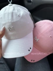 کلاه بیسبالی طرح M فلزی - تصویر 3