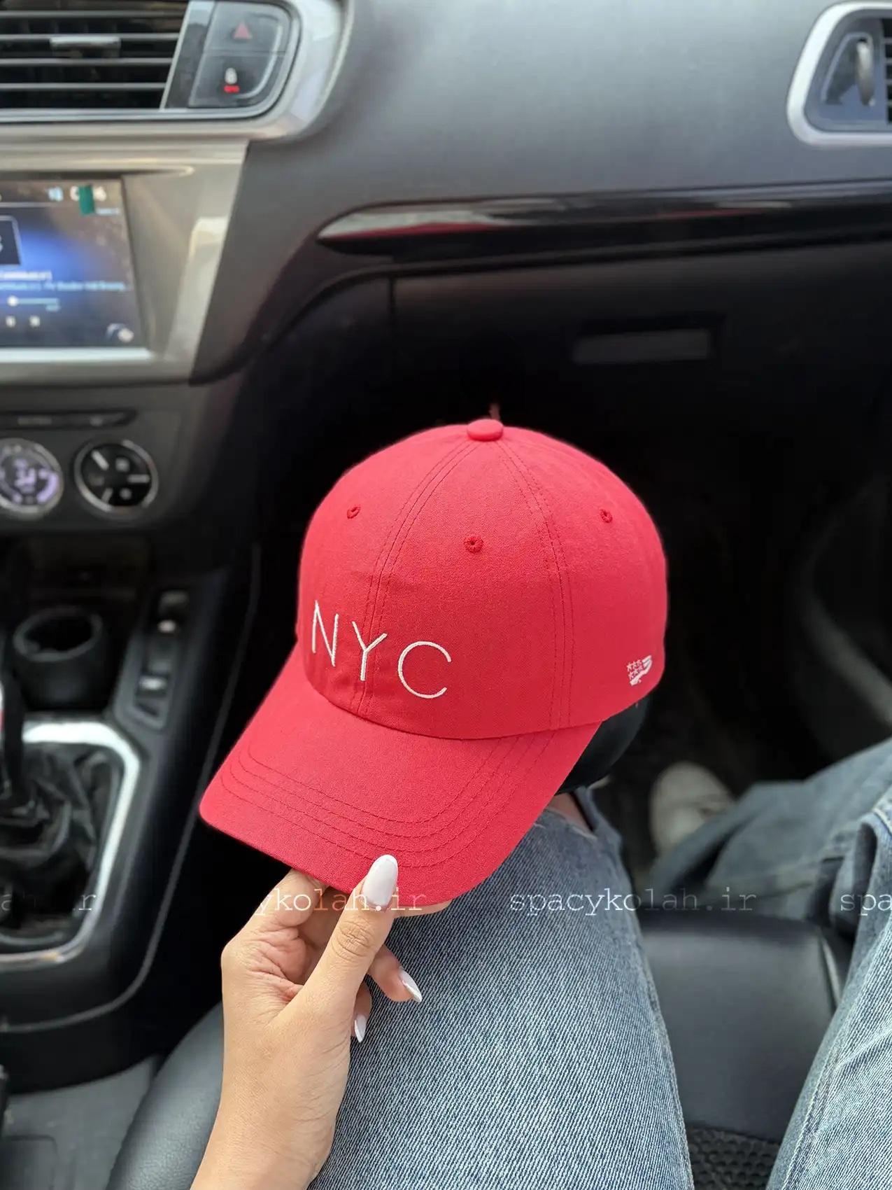 IMG_3637 کلاه بیسبالی قرمز NYC - تصویر 1